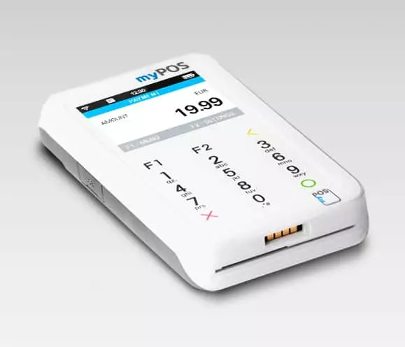 lettore carte bancomat mini bianco